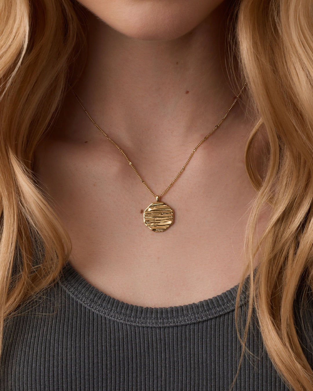 Sunset Coin Necklace