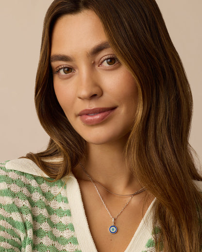 Turquoise Evil Eye Parker Charm