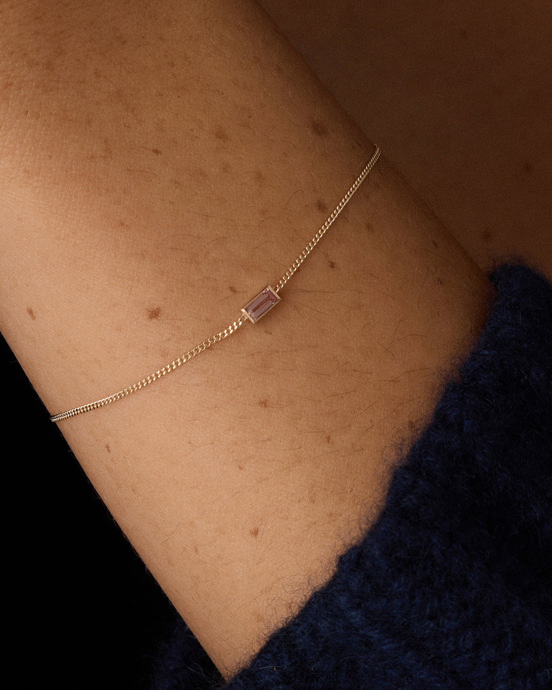 14k Gold Wilder Birthstone Bracelet