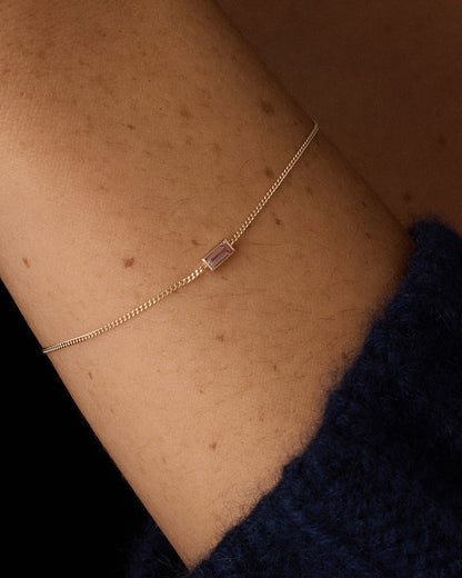 14k Gold Wilder Birthstone Bracelet