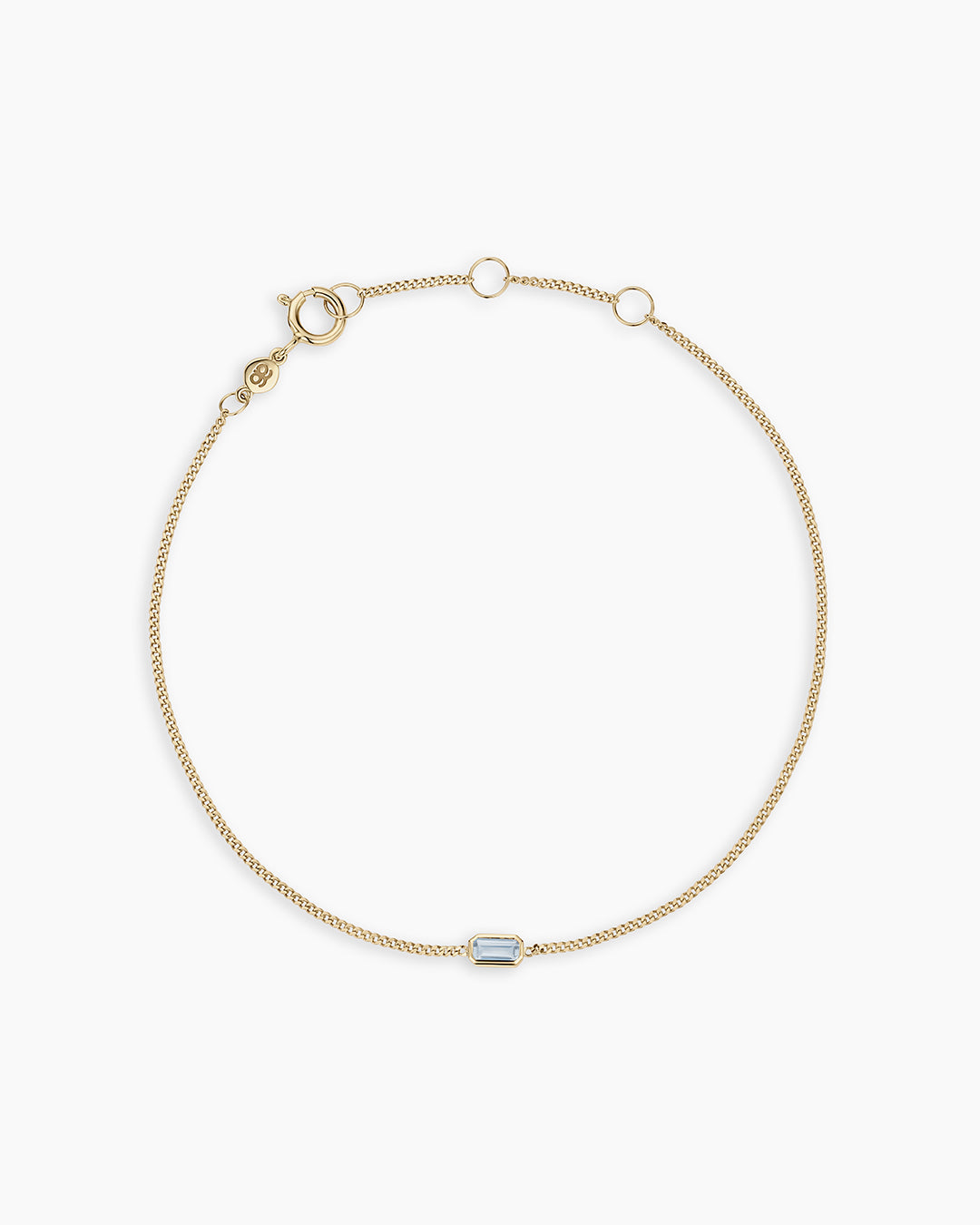 14k Gold Wilder Birthstone Bracelet