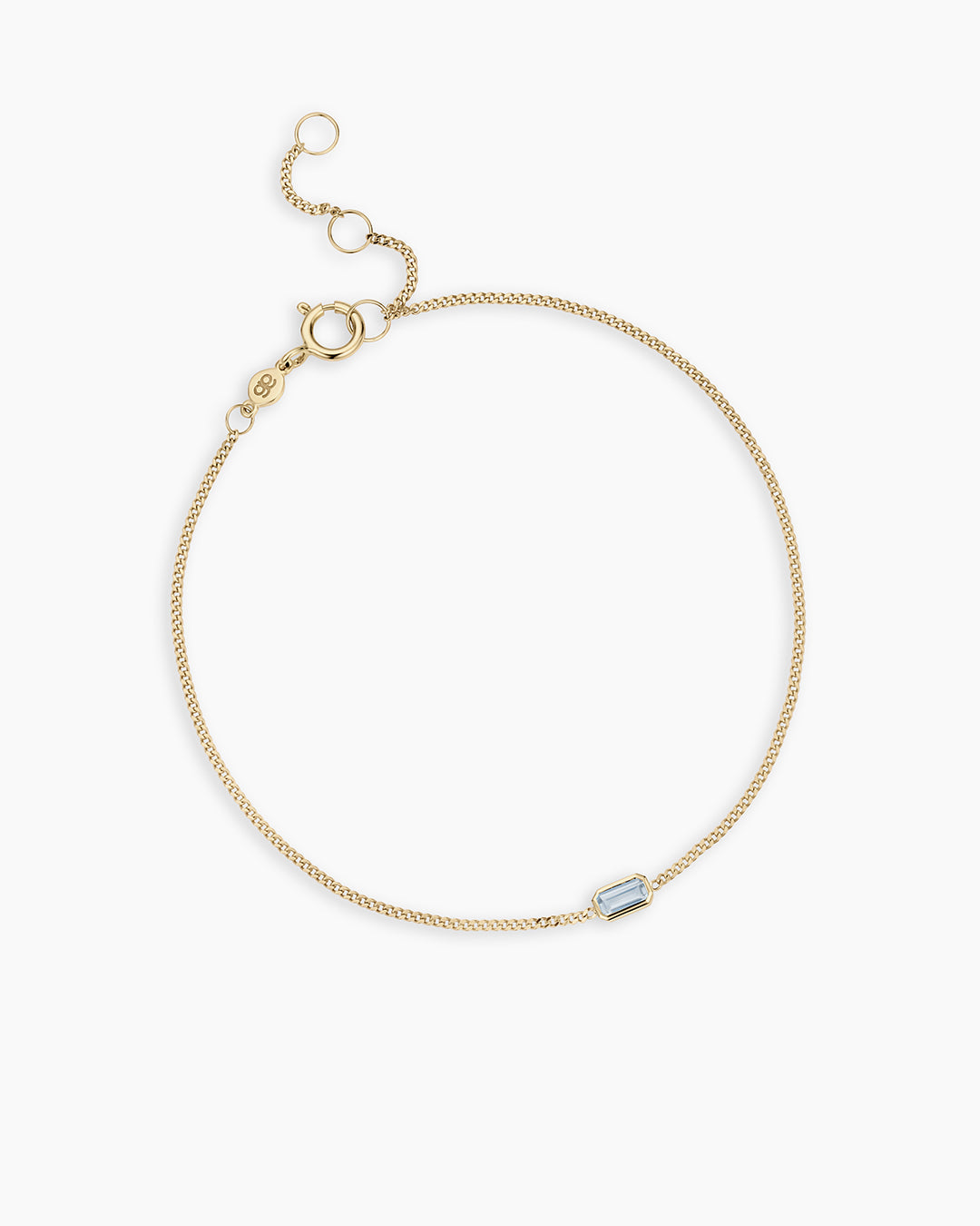 14k Gold Wilder Birthstone Bracelet