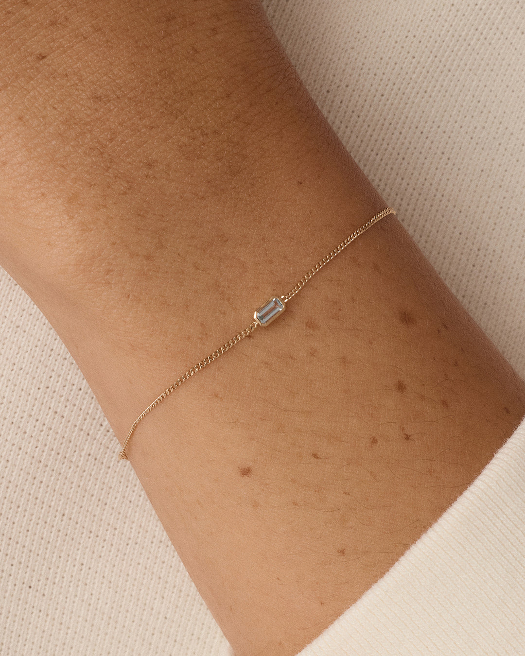 14k Gold Wilder Birthstone Bracelet