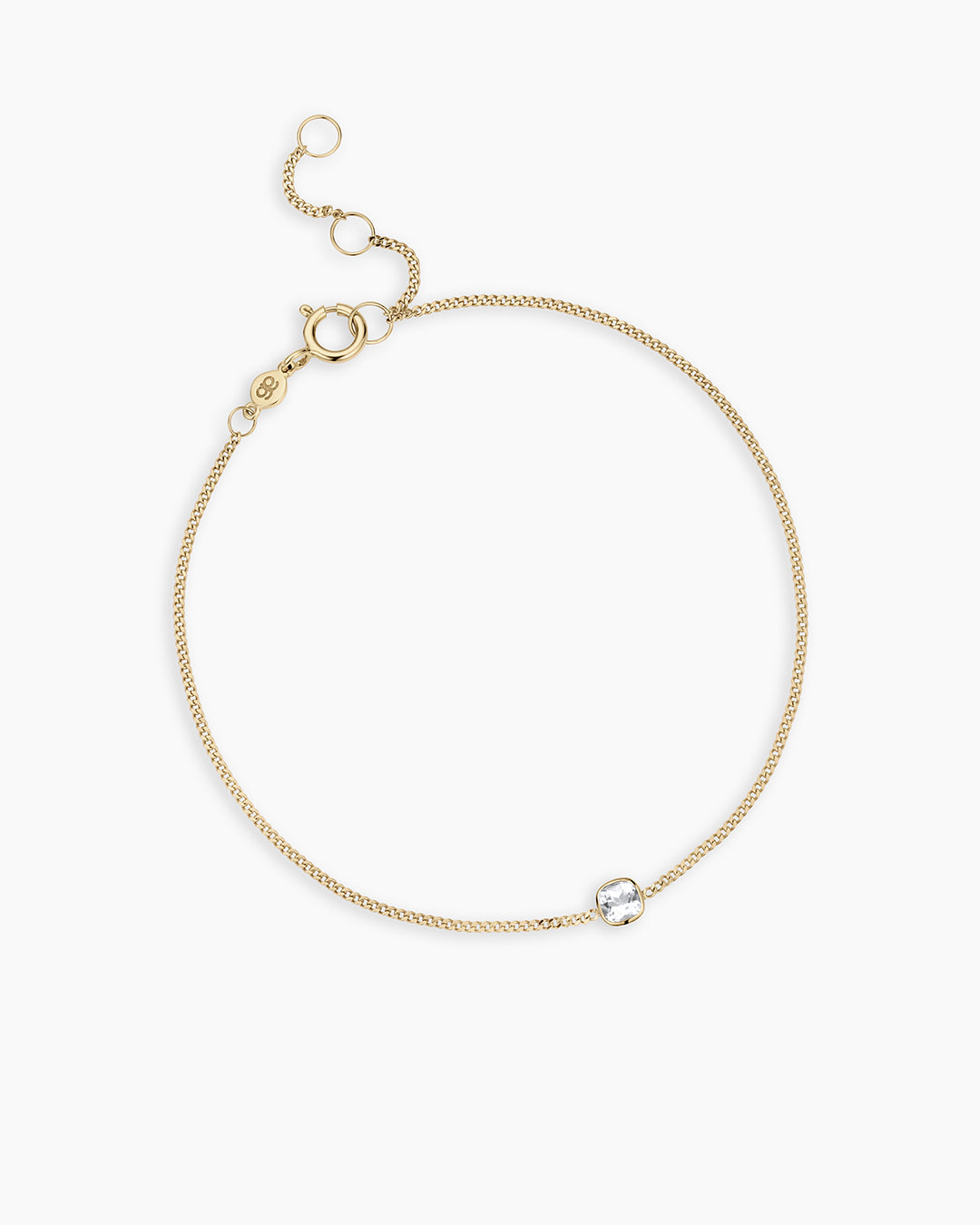 14k Gold Wilder Birthstone Bracelet