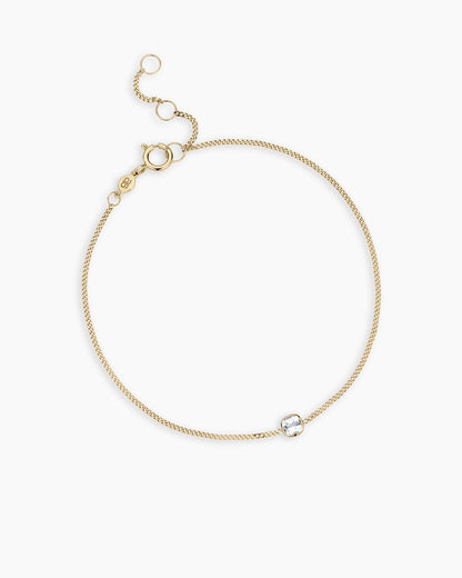 14k Gold Wilder Birthstone Bracelet