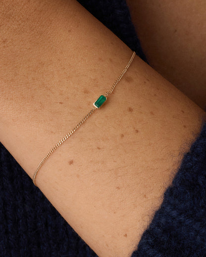 14k Gold Wilder Birthstone Bracelet