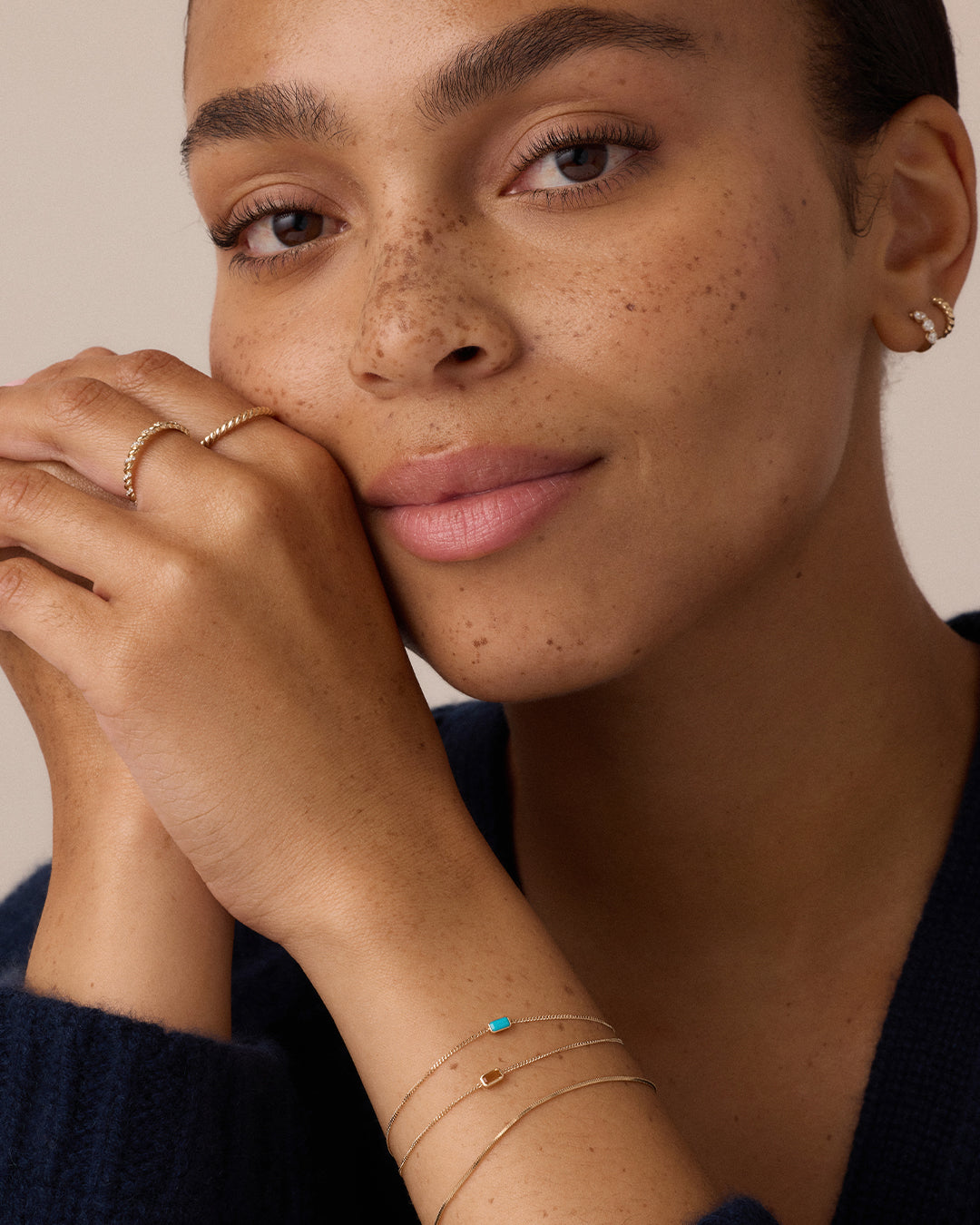 14k Gold Wilder Birthstone Bracelet