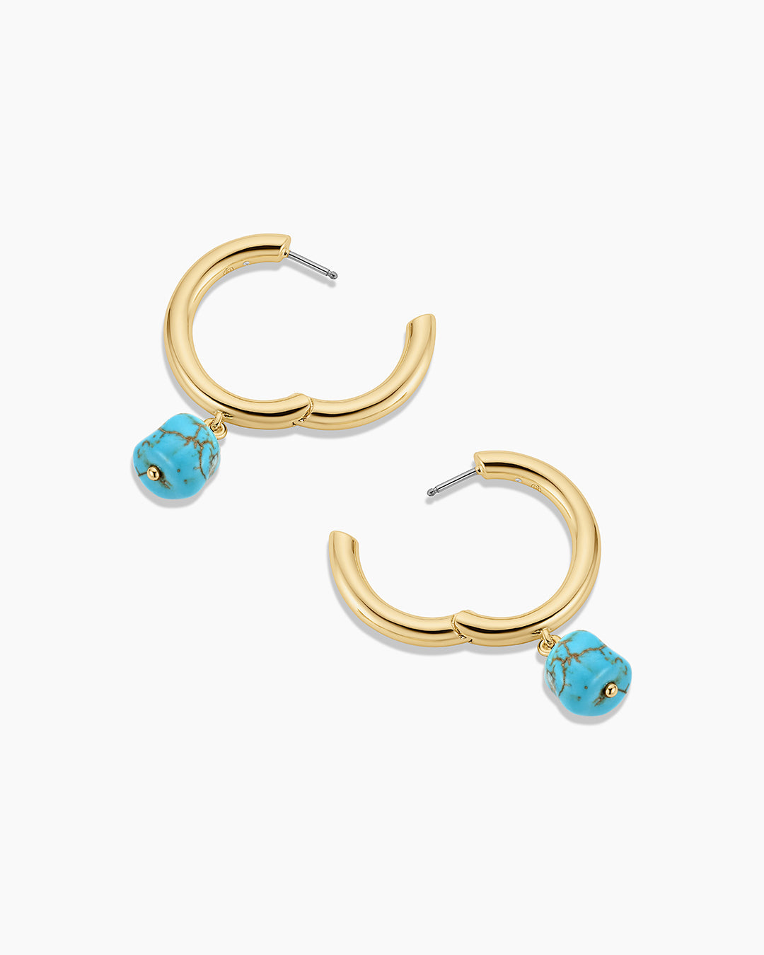 Turquoise Cove Hoops